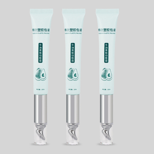 Tube de compression de sérum pour les yeux avec applicateur de massage électrique