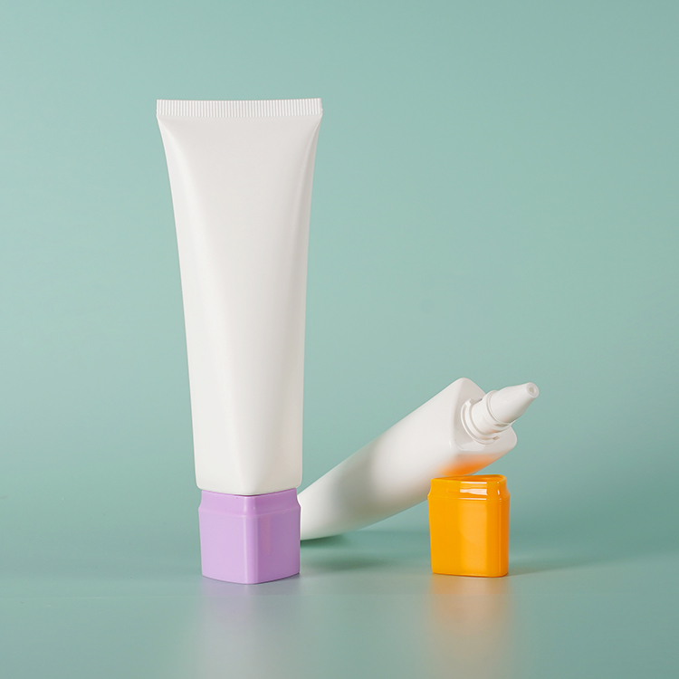 Crème pour le corps Crème pour les mains Nettoyant Tube cosmétique en plastique