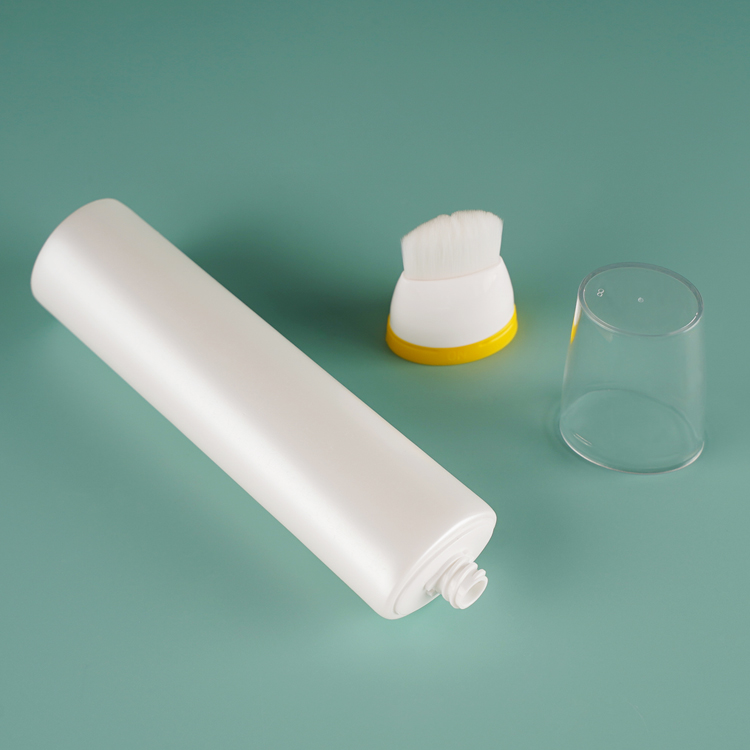 Tube vide écologique à presser Pcr 100ml, pour tête de brosse, échantillon, Tube blanc biodégradable, cosmétiques, vente en gros