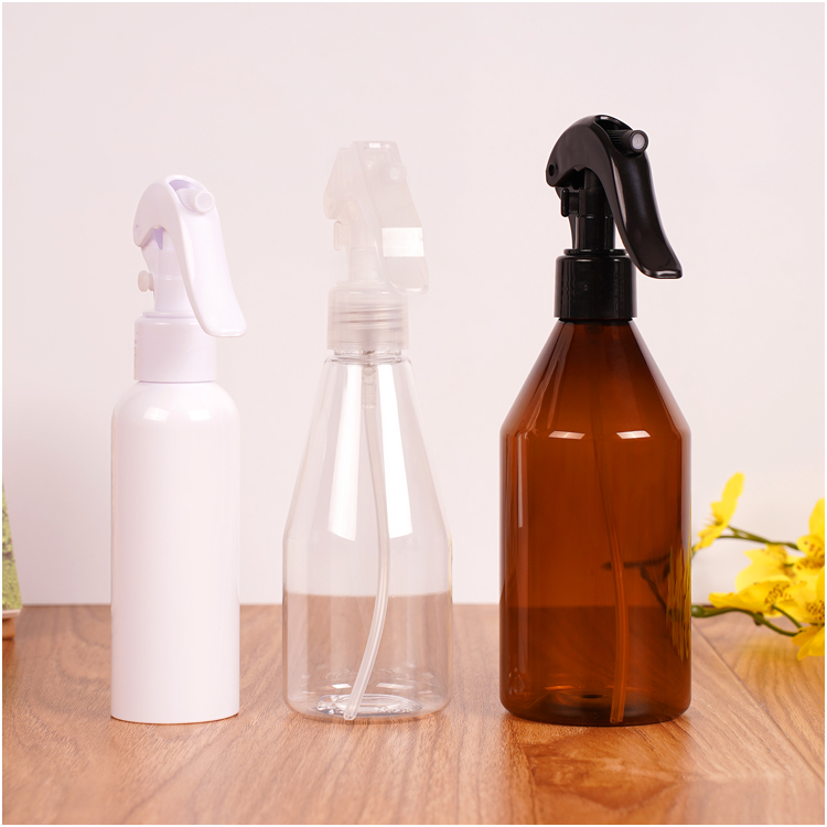 bouteille PET rechargeable avec pompe de pulvérisation pour cosmétique