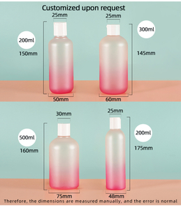 Bouteilles vides de shampoing, 100ml, 150ml, 250ml, 500ml, récipient en plastique Pet avec capuchon supérieur à disque, bouteilles de Lotion pour Gel capillaire, offre spéciale