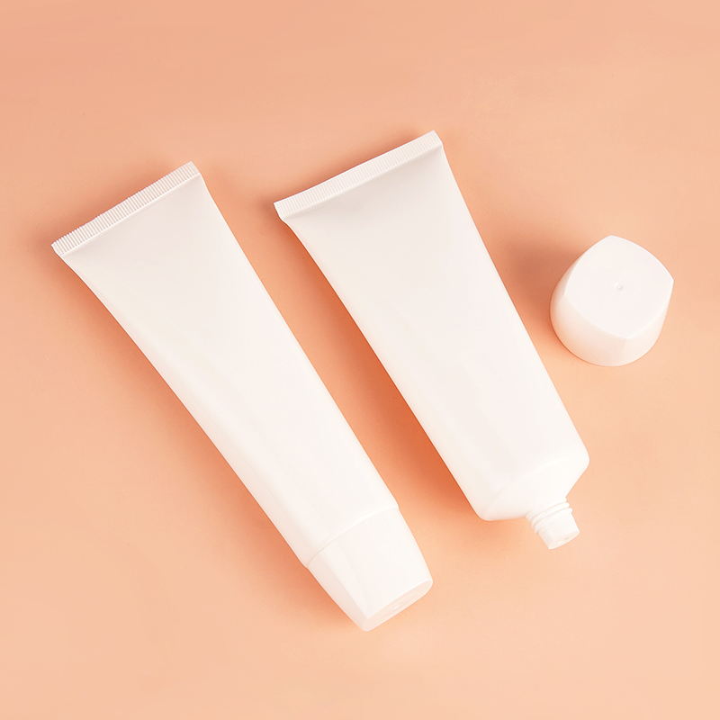 Impression personnalisée Emballage PE vide PE Cosmetic tube Nettoyer pour le visage Crème crème solaire crème solaire avec bouchon à vis