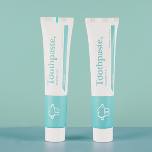 Emballage cosmétique en plastique écologique de tube de dentifrice