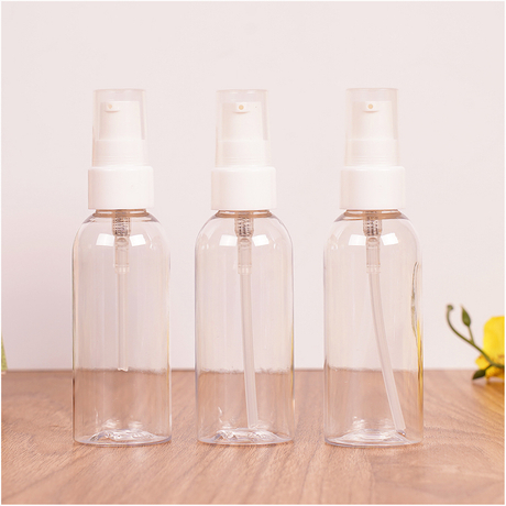 Emballage de bouteille vide de lotion claire cosmétique pour animaux de compagnie de 60 ml