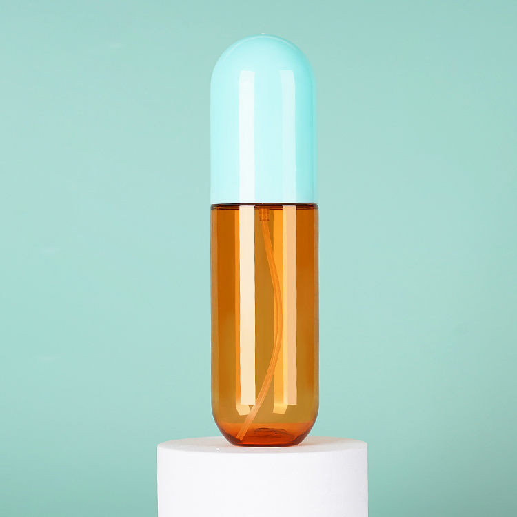 Bouteille de lotion en forme de capsule, bouteille de nouveau design