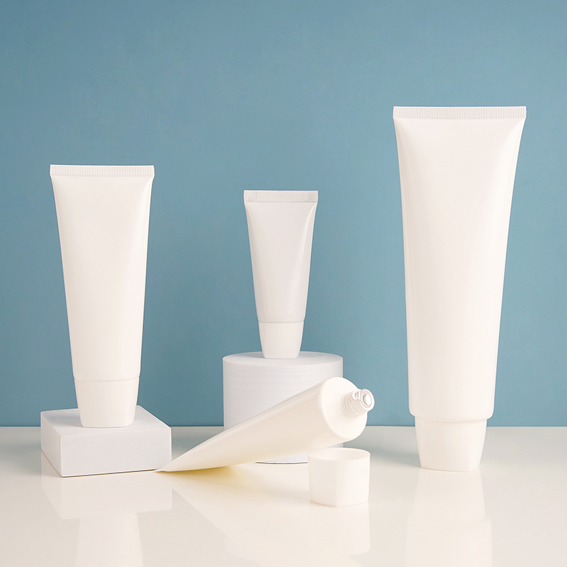 Impression personnalisée Emballage PE vide PE Cosmetic tube Nettoyer pour le visage Crème crème solaire crème solaire avec bouchon à vis