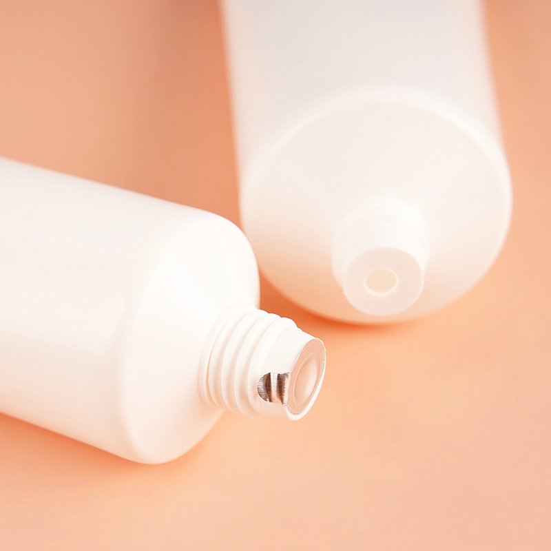 Impression personnalisée Emballage PE vide PE Cosmetic tube Nettoyer pour le visage Crème crème solaire crème solaire avec bouchon à vis