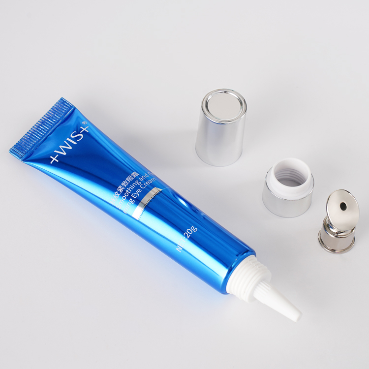 Tube de Massage de soins oculaires sans air personnalisé 20ml, Tube de crème cosmétique, Tube de crème pour les yeux